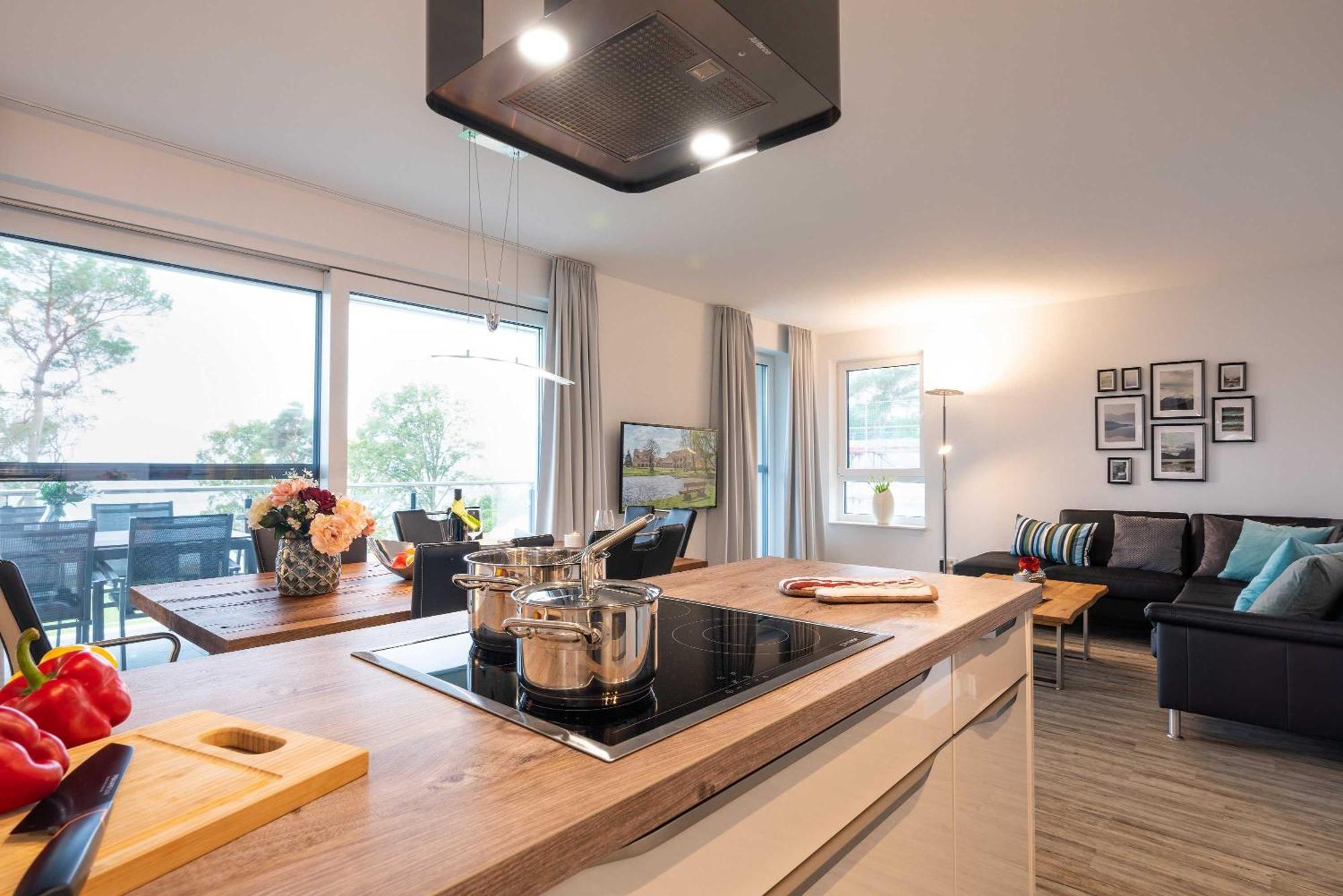Garz  Appartement "Diamant" Mit Penthouseflair - Oase Am Haff חדר תמונה